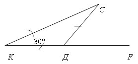 Что такое внешний угол треугольника каким свойством обладает