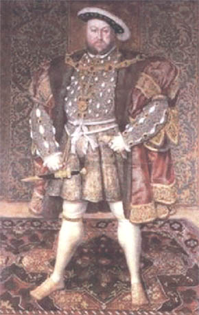 KING HENRY VIII (b.1491-d.1547)