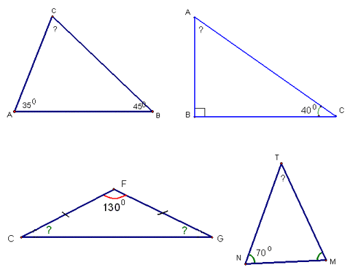 Сумма 2 острых углов треугольника. Найдите неизвестные углы треугольников на рисунках. Треугольник с пятью углами. Найдите неизвестные углы треугольников в заданиях 1- 6. Чему равна сумма углов в остроугольном треугольнике.