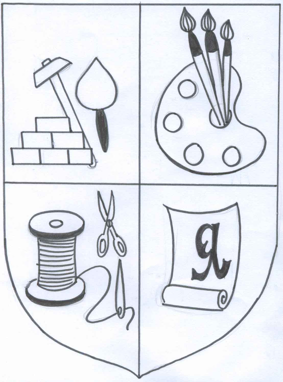 Эмблема рисунок 5 класс изо. Эмблема изо. Логотип для урока изо. Рисунки гербов по изо. Эмблема школьного предмета изобразительного искусства.
