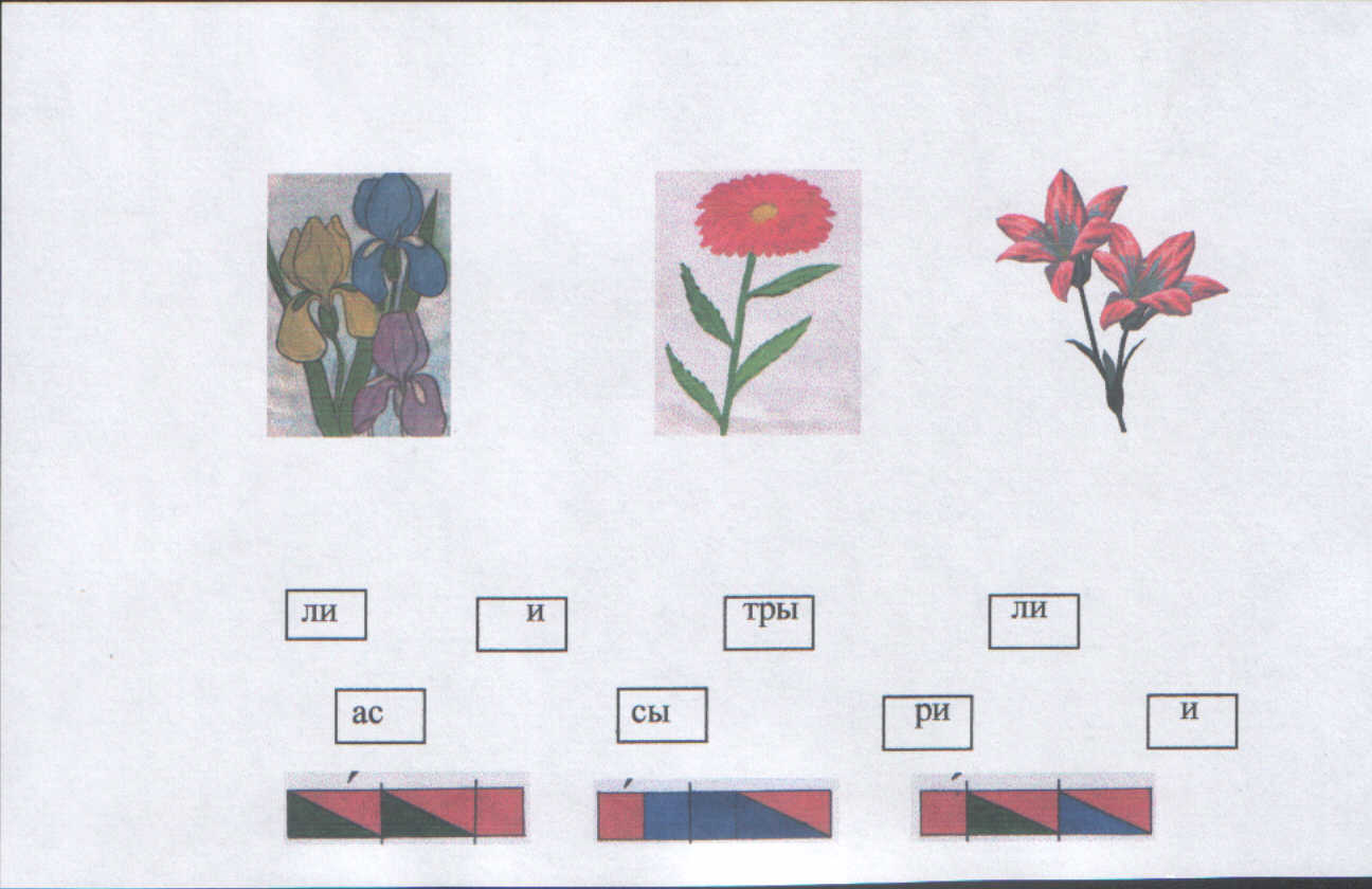 Схема слова листья для 1 класса - 85 фото