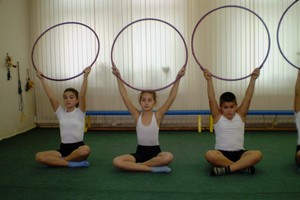 Урок по физической культуре на тему «Виды гимнастики в 1-м классе с использованием ИКТ"
