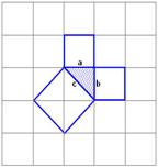 Равнобедренный прямоугольный треугольник, теорема Пифагора