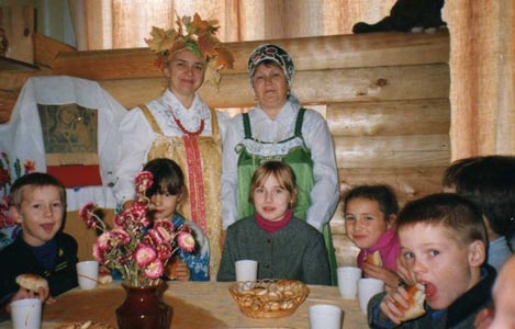 2005 год. Пасха с Т.И Горшеневой