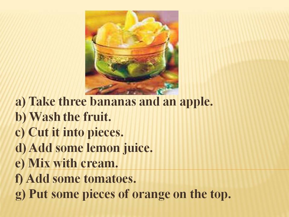 написать рецепт любимого блюда на английском языке 6 класс с переводом | Дзен