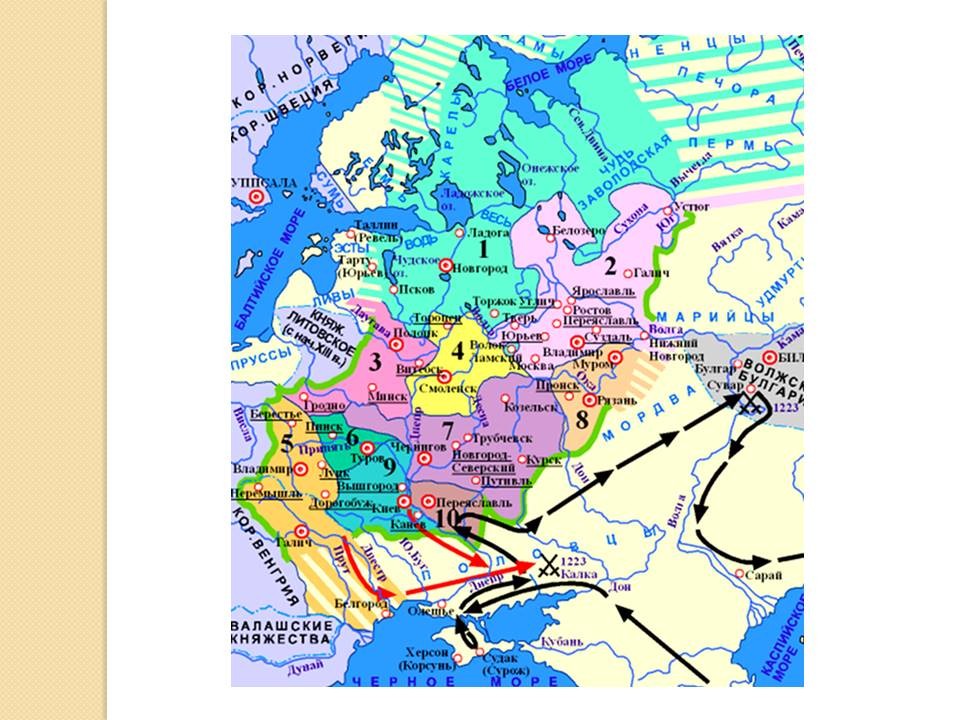 Карта Владимиро-Суздальского княжества в 12 веке. Владимиро сузадльская Русь ката.