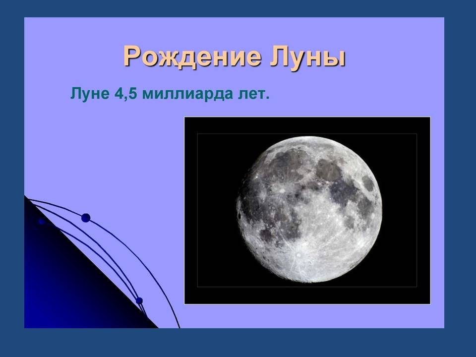 Почему Луна бывает разной? Описание и презентация для детей 1 класса