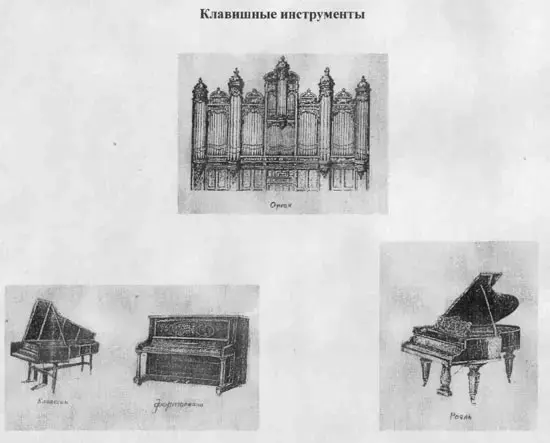Клавишные инструменты