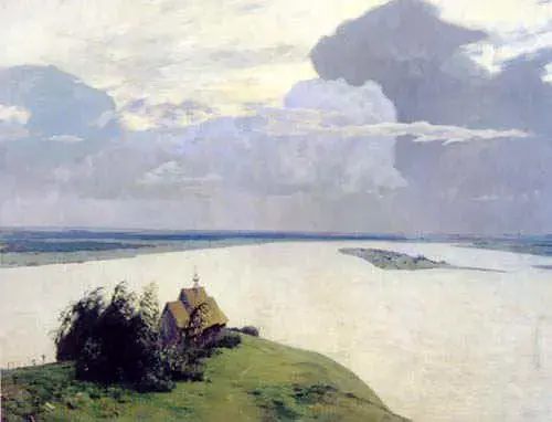 “Над вечным покоем” И.Левитан