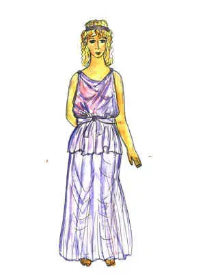 Костюм римлянки