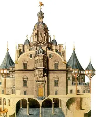 Рис.1. «Небесный замок» (обсерватория)